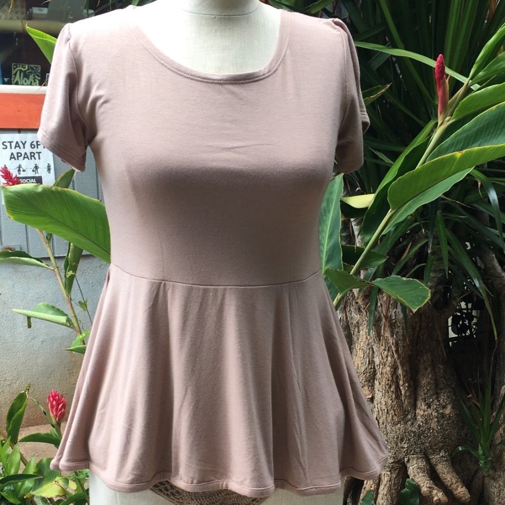 Sacred Threads Tee with Ruffle